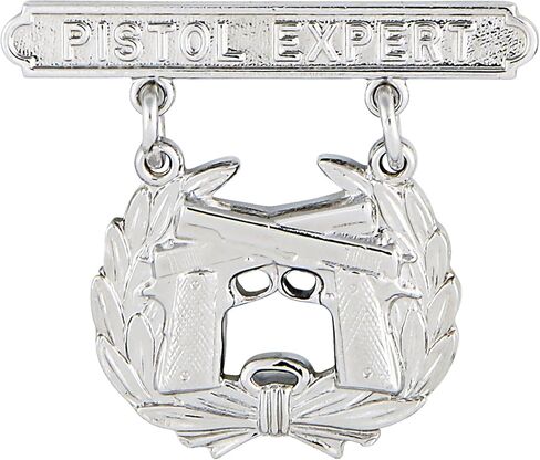 Marine Corps Pistol Expert Badge in Saudi Arabia