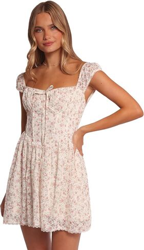 Petal & Pup Women's Sabella Mini Dress Blush Azalea in Saudi Arabia
