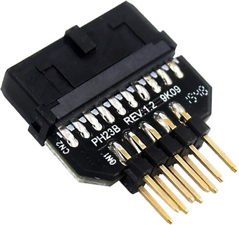 WLGQ USB 2.0 9PIN Male to 19PIN Female Adapter and USB 19PIN Male to 9pin Female Adapter in Saudi Arabia