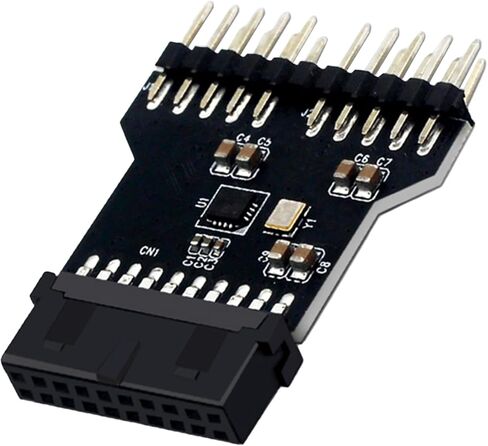 WLGQ USB 2.0 9PIN Male to 19PIN Female Adapter and USB 19PIN Male to 9pin Female Adapter in Saudi Arabia