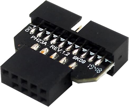 WLGQ USB 2.0 9PIN Male to 19PIN Female Adapter and USB 19PIN Male to 9pin Female Adapter in Saudi Arabia