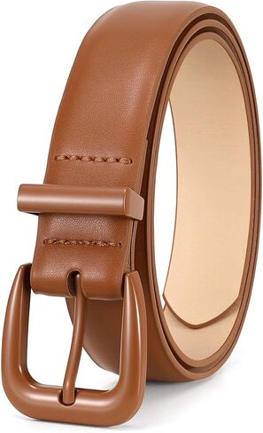 WHIPPY Womens Leather Belt for Jeans Pants Dress Fashion Ladies Leather Waist Belts in Saudi Arabia