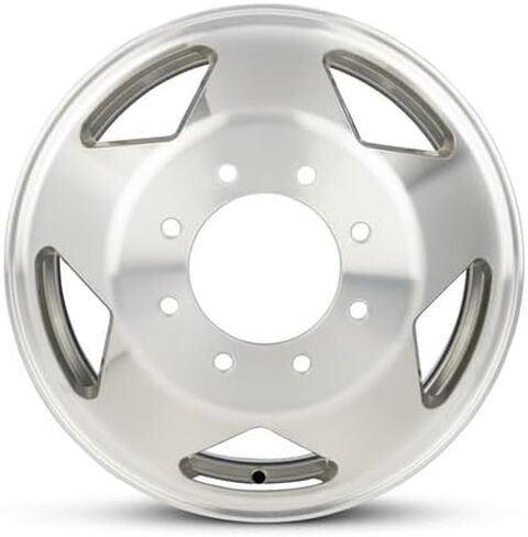 عجلة ألومنيوم بديلة جديدة مقاس 16 × 6 بوصة OEM لـ 1999-2004 Ford F350SD 8-170 مللي متر فضي 16 بوصة حافة 4C3Z1007KA in Saudi Arabia