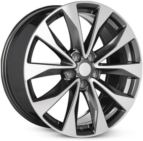 New 19x8.5 inch OEM Direct Replacement Aluminum Wheel for Nissan Maxima 2016–2018 5-114.3mm Charcoal 19 in Rim 403004RA4E in Saudi Arabia