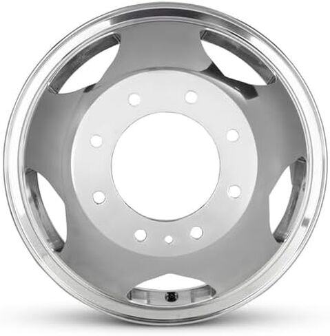 عجلة جديدة مقاس 17 × 6.5 بوصة من OEM للاستبدال المباشر من الألومنيوم لسيارة 2011-2023 شيفروليه سيلفرادو 3500 8-210 مم فضية 17 بوصة 23465077 in Saudi Arabia