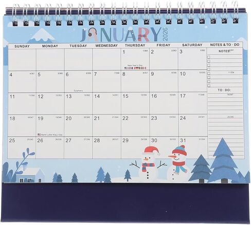 Mini Desk Calendar 2026: Patriotic Flip Desk Calendar - Small Standing Monthly Planner for Scheduling Notetaking and Organization in Saudi Arabia