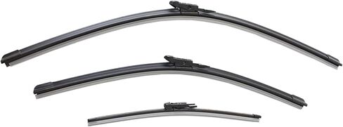شفرات ممسحة AUCERAMIC مناسبة لسيارة Mercedes-Benz GLA250/CLA250 2014-2015، GLA45 AMG 2014-2015، شفرات ممسحة الزجاج الأمامي البديلة للسيارات 24 بوصة + 19 بوصة + 12 بوصة (مجموعة من 3) in Saudi Arabia