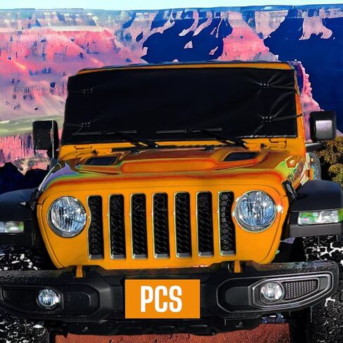 TRANSPORT WINDSHIELD PROTECTOR, 1/2" THICK, NO TOOLS, NO DRILLING, COMPATIABLE WITH ALL VEHICLES. TRANSPORT WITH CONFIDENCE AND STYLE! MADE IN AMERICA in Saudi Arabia