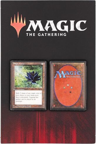 Magic: The Gathering Black Lotus Card 2-Piece Enamel Pin Set | Badge Accessories For Lanyard, Backpack in Saudi Arabia