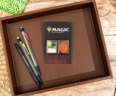Magic: The Gathering Black Lotus Card 2-Piece Enamel Pin Set | Badge Accessories For Lanyard, Backpack in Saudi Arabia