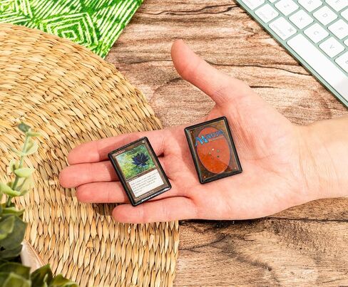 Magic: The Gathering Black Lotus Card 2-Piece Enamel Pin Set | Badge Accessories For Lanyard, Backpack in Saudi Arabia