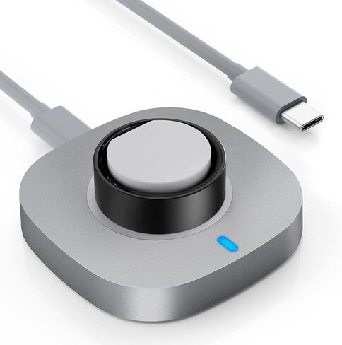 شاحن متوافق مع Ultrahuman Ring، قاعدة شحن مع كابل USB-C لـ Ultrahuman Ring Air، مقاس 8 in Kuwait