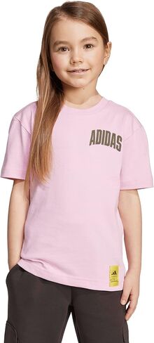 adidas Unisex-Kids' The Simpsons T-Shirt, True Pink, Small in Saudi Arabia