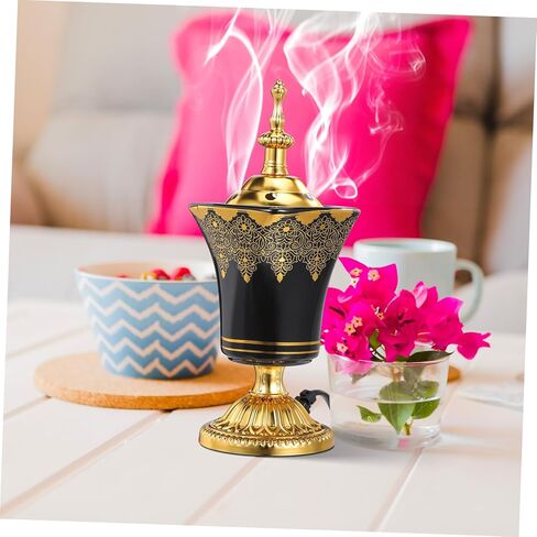 VOSAREA Electric Incense Burner Plug in Censer for Home Office Safe Aromatherapy with No Open Flame Elegant Design for Yoga Rooms Relaxation in Saudi Arabia
