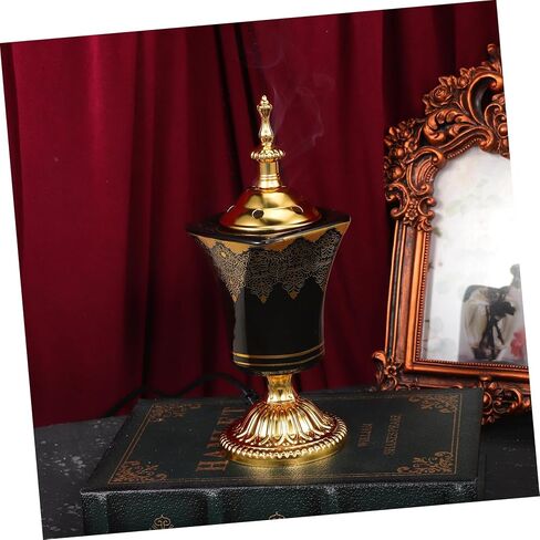 VOSAREA Electric Incense Burner Plug in Censer for Home Office Safe Aromatherapy with No Open Flame Elegant Design for Yoga Rooms Relaxation in Saudi Arabia