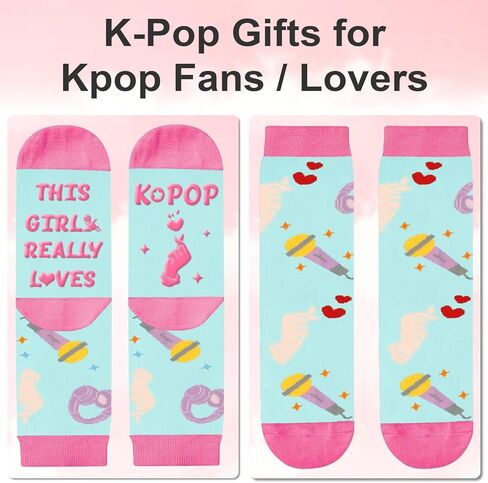 Kpop Gifts for Girls and Women - K Pop Socks for Teen Girls Adlut Women in Saudi Arabia