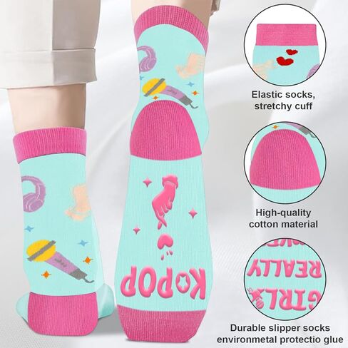 Kpop Gifts for Girls and Women - K Pop Socks for Teen Girls Adlut Women in Saudi Arabia