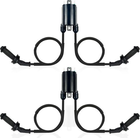 30510-MCC-003 ملف الإشعال وغطاء 2 قطعة لهوندا شادو ACE ايرو سبيريت سيبر 1100 VT1100 1987-2007 30510-MM8-003 30751-MAH-003 30754-MAH-003 in Saudi Arabia