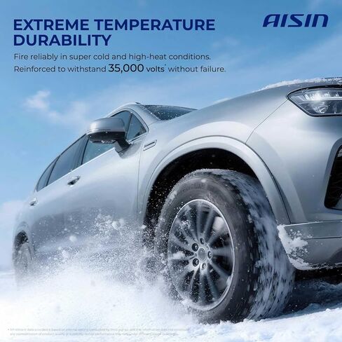 AISIN ESCN-00438 Pack of 8 Ignition Coils - Compatible with Infiniti QX56 2011-2013, QX80 2014-2023, Nissan Armada 2017-2020 & 2022-8Cyl 5.6L in Kuwait