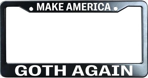 These Curbs aren't Going to Hit Themselves Matte Black License Plate Frame Cover Humor Funny, Heavy Duty Stainless Steel Auto Car Tag Frame with 2 Holes & Free Screws in Saudi Arabia
