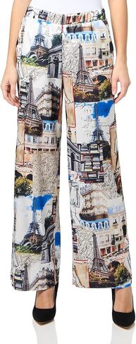 Karl Lagerfeld Women's Print Paris Print Comfortable Pant in Saudi Arabia