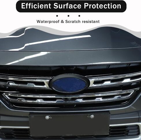 Front Rear Emblems Ring Trim for S-ubaru Outback 2021-2024 2025 Accessories, ABS Front Grille Logo Trim Back Badge Decoration Cover Trim 2Pcs (Matte Black) in Saudi Arabia