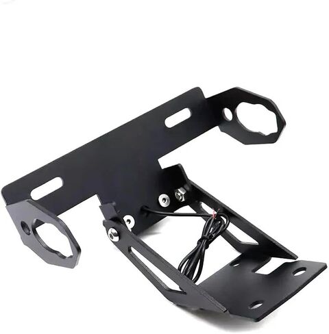 مزيل الحاجز متوافق مع NINJA650 EX650 Z650 ER650 2017-2024، Ninja650 Tail Tidy Kit المجهز بلوحة ترخيص مثبتة على ضوء خلفي LED مؤشر إشارة الانعطاف (شفاف) in Kuwait