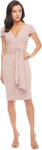 فستان The Population نسائي من Rebekah Bodycon بطول الركبة in Saudi Arabia