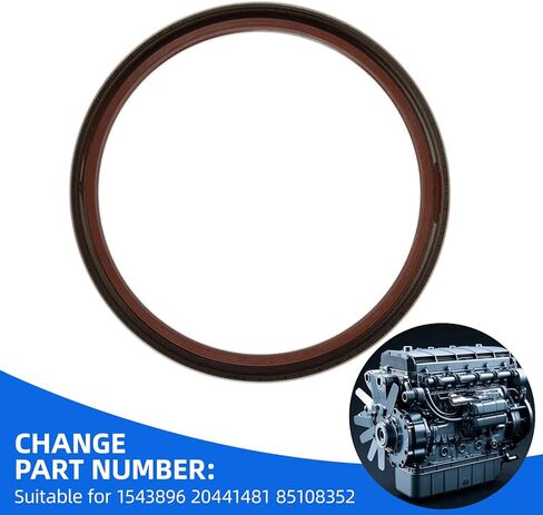 1543896 20441481 85108352 الختم الخلفي للعمود المرفقي/ختم عمود الإدخال لمحرك فولفو D13 Mack MP8، الختم الرئيسي الخلفي للخدمة الشاقة ومجموعة استبدال ختم عمود إدخال ناقل الحركة in Kuwait