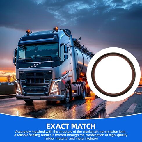 1543896 20441481 85108352 الختم الخلفي للعمود المرفقي/ختم عمود الإدخال لمحرك فولفو D13 Mack MP8، الختم الرئيسي الخلفي للخدمة الشاقة ومجموعة استبدال ختم عمود إدخال ناقل الحركة in Kuwait