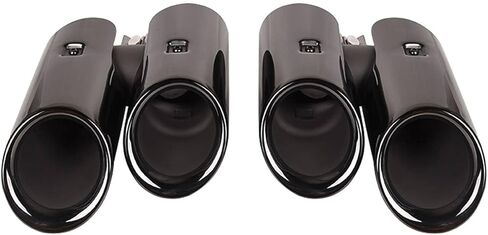 2 قطعة كاتم صوت ذيل أنبوب العادم متوافق مع 2019-2025 بورش ماكان 2.0T in Kuwait