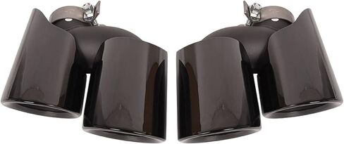 2 قطعة كاتم صوت ذيل أنبوب العادم متوافق مع 2019-2025 بورش ماكان 2.0T in Kuwait