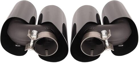 2 قطعة كاتم صوت ذيل أنبوب العادم متوافق مع 2019-2025 بورش ماكان 2.0T in Kuwait