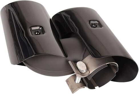 2 قطعة كاتم صوت ذيل أنبوب العادم متوافق مع 2019-2025 بورش ماكان 2.0T in Kuwait