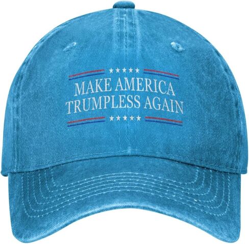 Anti Trump Hats Make America Trumpless Again Hat Adjustable Fashion Black Cap for Men Women in Saudi Arabia