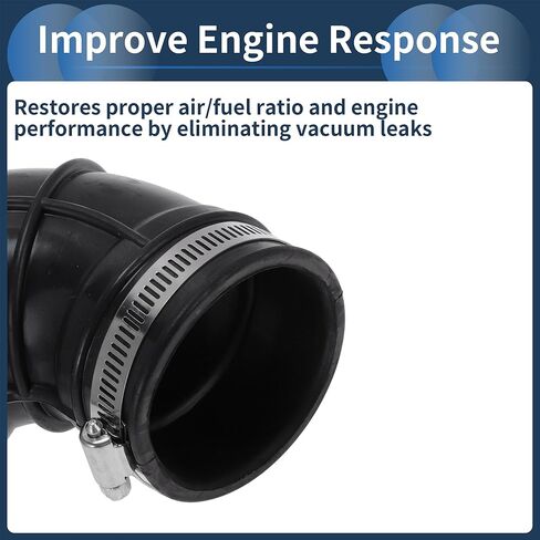 Engine Air Intake Hose for Nissan Pathfinder 1996-2000 Air Intake Duct No.165780W001 Rubber 1 Pc Clamp in Saudi Arabia