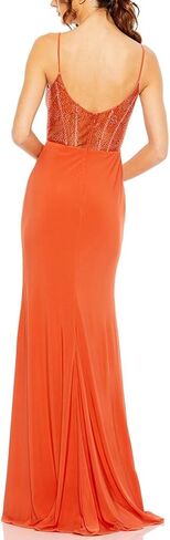 Embellished Mesh Sweetheart Gown by Mac Duggal in Saudi Arabia