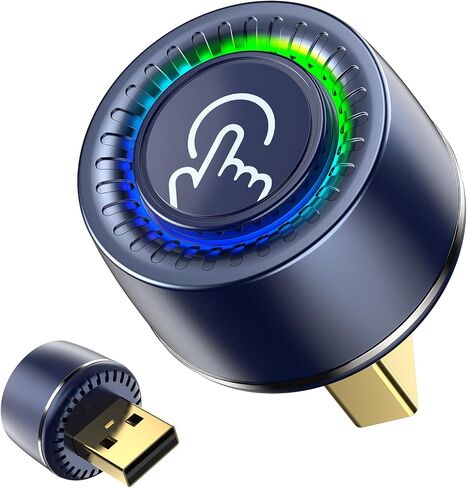 محول CarPlay لاسلكي صغير 2026 لهواتف iPhone وAndroid Auto، دونجل بلوتوث سهل الاستخدام مع اتصال سريع ومستقر، يحول السلكية إلى محول تشغيل سيارة لاسلكي، لمركبات 2016+ in Kuwait