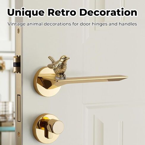 9 Pcs Sparrow Hinge Heads Decorative Topper Set, Vintage Bird Door Hinge Decorative Topper for Hinges Cabinets Shelves Etc in Kuwait