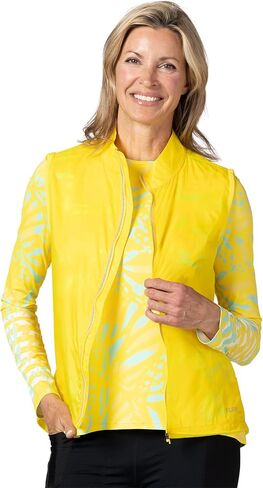 Terry Mistral Vest - Womens Cycling Jersey, Packable Hi-Vis Windproof Water Resistant Sleeveless Bike Vest in Kuwait