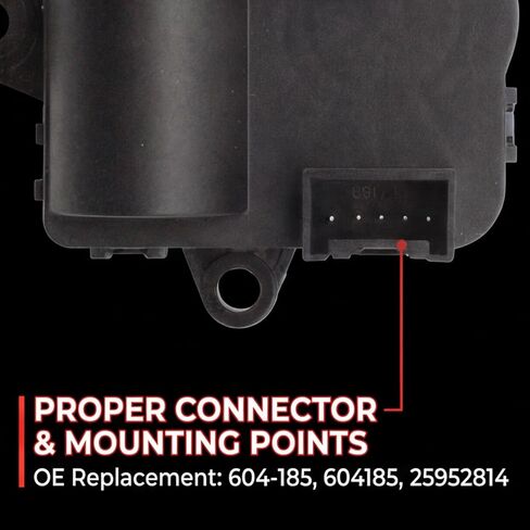 مشغل باب مزيج HVAC 604-185 متوافق مع Chevy Equinox 2010-2013 GMC Terrain 2010-2013 يستبدل 604185 25952814 in Saudi Arabia