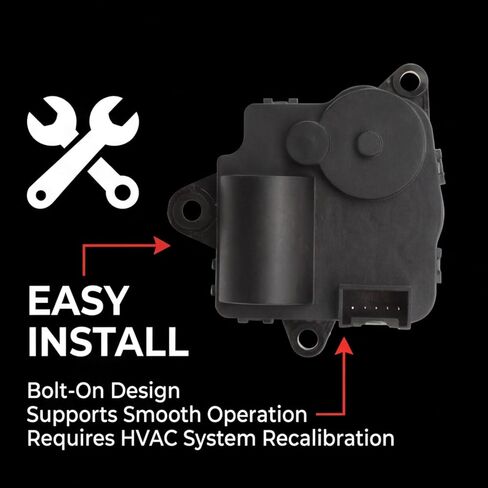 مشغل باب مزيج HVAC 604-185 متوافق مع Chevy Equinox 2010-2013 GMC Terrain 2010-2013 يستبدل 604185 25952814 in Saudi Arabia