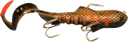 Super-D Swimbait - طُعم صيد واقعي للباس، والمسك، والوالي، والكرابي، والمزيد - هدايا صيد للرجال - طعوم سباحة 4.7 أونصة 9 بوصة (14 بوصة مع ذيل) وطُعم باس (سيرك شارتروز) in Saudi Arabia