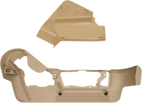 2 Left Driver Side Front Power Seat Switch Panel Bezel Trim Covers- Beige Fits F-150 2009-2014 BL3Z-1562187-AB BL3Z-1562187-AA BL3Z-1561693-AB in Saudi Arabia