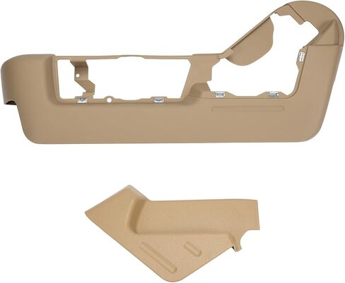 2 Left Driver Side Front Power Seat Switch Panel Bezel Trim Covers- Beige Fits F-150 2009-2014 BL3Z-1562187-AB BL3Z-1562187-AA BL3Z-1561693-AB in Saudi Arabia