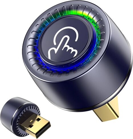 محول CarPlay لاسلكي صغير لهواتف iPhone، 2 في 1 CarPlay ومحول Android التلقائي، سلكي إلى لاسلكي، التوصيل والتشغيل، اتصال سلس بالسيارة، نظام ملاحة ودخول مدمج في لوحة القيادة in Kuwait