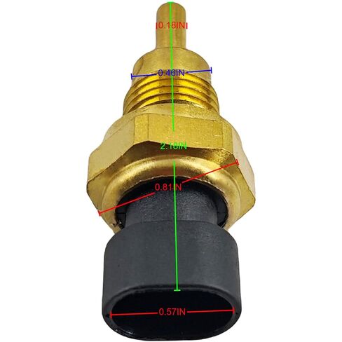 3865312 3865323 3865346 Water Temperature Sensor Compatible with Cummins L10 M11 ISM N14 Engines 3096153 3613819 4954905 in Saudi Arabia