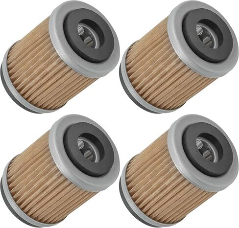 Caltric Oil Filters Compatible with Yamaha Moto-4 225 YFM225 1986-1988 / Moto-4 YFM200 1985-1989 / Bear Tracker 250 YFM250 1999-2004 / Big Bear 250 YFM250 2007-2009 in Saudi Arabia