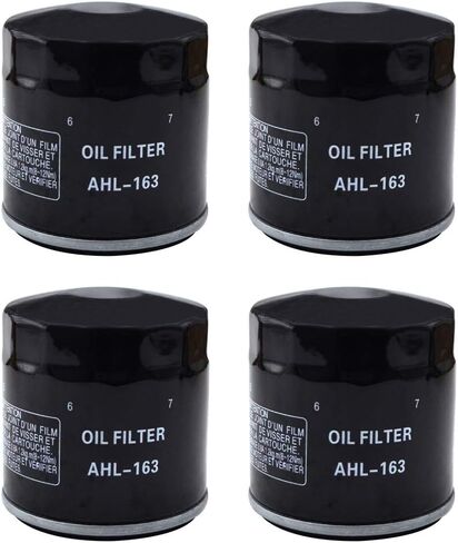 AHL 163 فلتر زيت 11001341616 11421460697 11421460845 متوافق مع BMW R1100GS ABS 1100 1993 1995-1999 (3 قطع) in Saudi Arabia