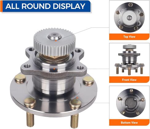 PAROD 512136 Rear Wheel Bearing Hub Assembly Fit for Chrysler Sebring 1995-2005,Dodge Avenger 1995-2000,Stratus 2001-2005, Eagle Talon 1995-1998, Mitsubishi Eclipse 1995-2004, Galant 1996-2003 in Saudi Arabia